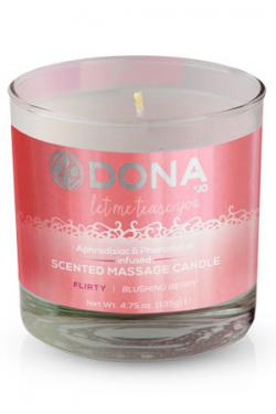 JO40556 Массажная свеча DONA Scented Massage Candle Flirty Aroma: Blushing Berry 