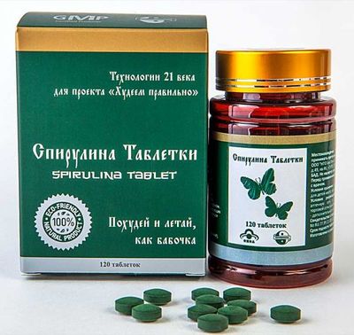 0101 Спирулина таблетки Spirulins Tablet" C-0101